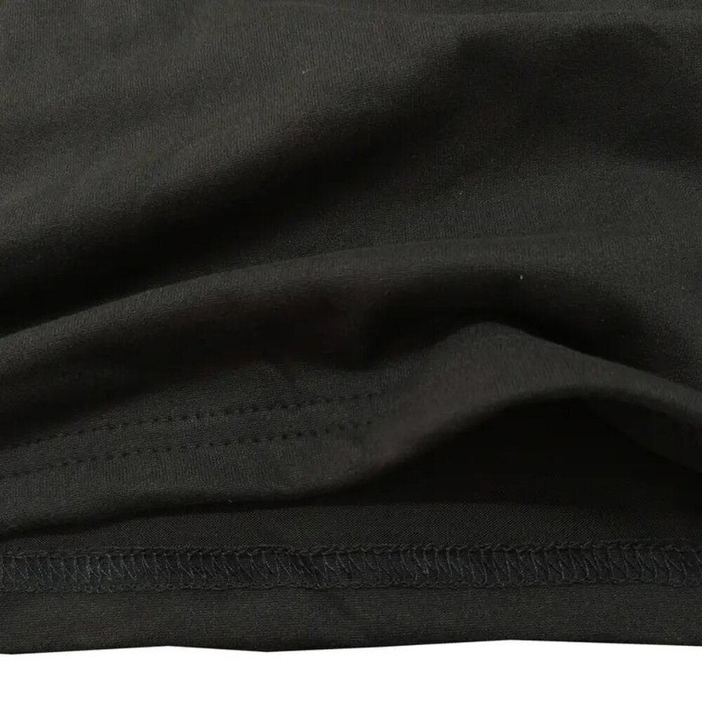 V Neck Short Sleeve Sexy Bandage Stretchy T-shirt - Picture 4 of 4